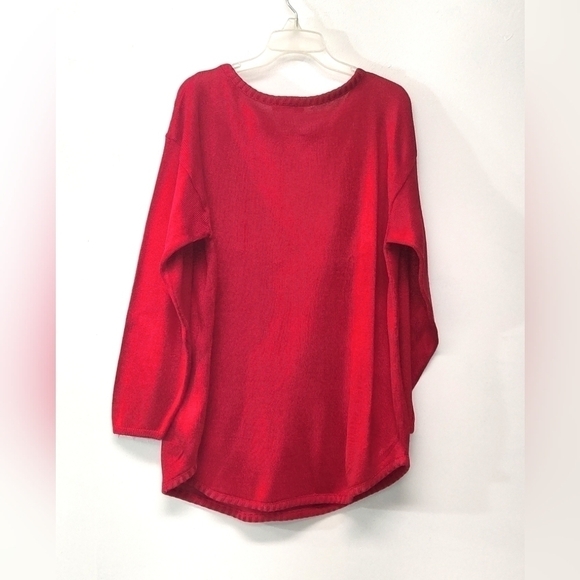 Concepts women's sweater red pull over Size: M - Picture 2 of 3